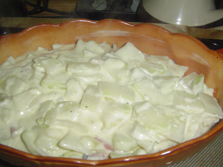 Gratinierter Kohlrabi in Sahnesauce - Rezept - kochbar.de