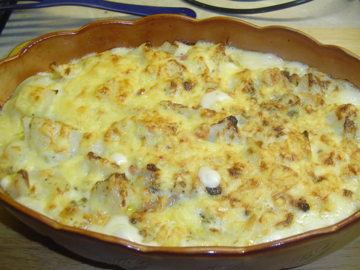 Gratinierter Kohlrabi in Sahnesauce - Rezept - Bild Nr. 1591