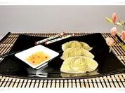 Chinesische  Dumplings (ړײ) mit würziger Füllung - Rezept - Bild Nr. 1581