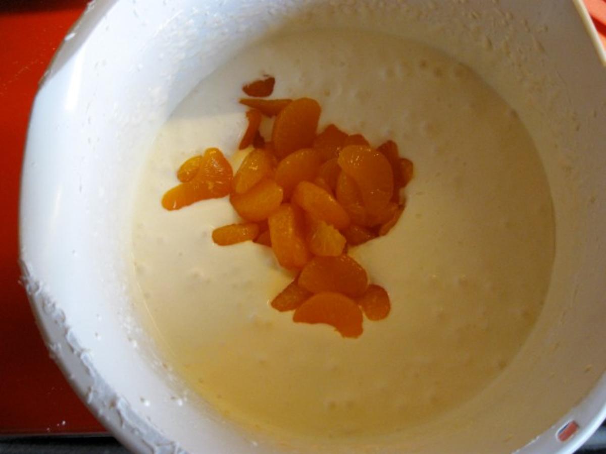 Rahm Kuchen mit Mandarinen - schnell &amp; einfach - von manschie