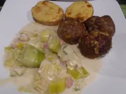 Rahm-Lauch-Gemüse - Rezept