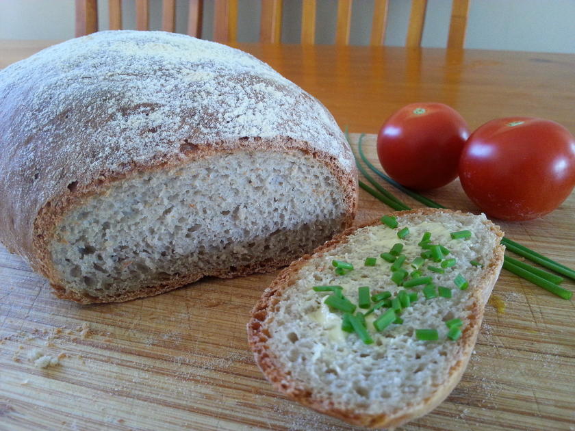 Weizenmischbrot mit Buchweizen - von