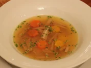 Kalbssuppe vom Tafelspitz - Rezept