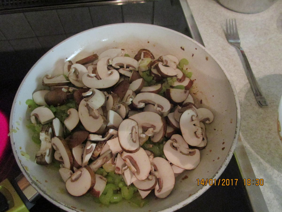 Auflauf: Thunfisch/Nudeln/Champignons/Erbsen - Rezept - Bild Nr. 1598