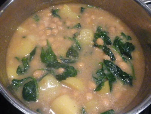 Rezept: Kichererbseneintopf mit Kabeljau Bild Nr. 1587 Kichererbseneintopf mit Kabeljau - Rezept - Bild Nr. 1587