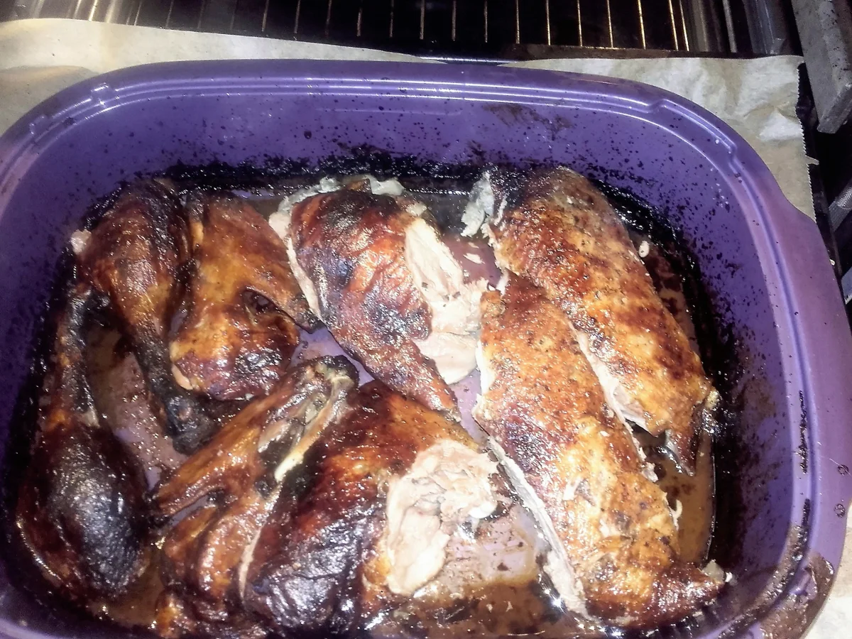 Rezept: Gebratene Ente mit Orange und Portwein Bild Nr. 1588 Gebratene Ente mit Orange und Portwein - Rezept - Bild Nr. 1588