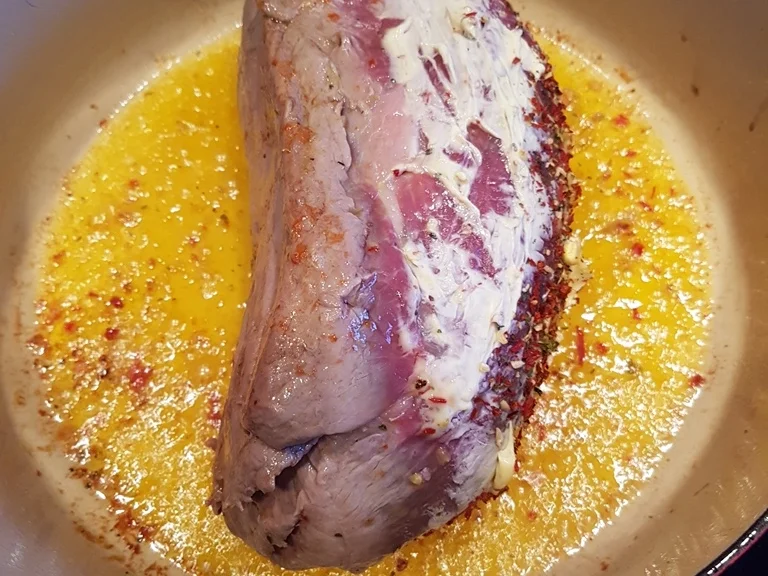 Rezept: Rinderbraten vom Entrecote à la Biggi Bild Nr. 1600 Rinderbraten vom Entrecote à la Biggi - Rezept - Bild Nr. 1600