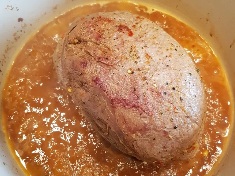 Rezept: Rinderbraten vom Entrecote à la Biggi Bild Nr. 1601 Rinderbraten vom Entrecote à la Biggi - Rezept - Bild Nr. 1601