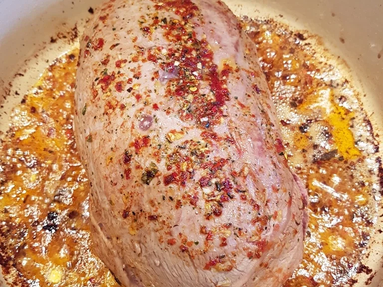 Rezept: Rinderbraten vom Entrecote à la Biggi Bild Nr. 1602 Rinderbraten vom Entrecote à la Biggi - Rezept - Bild Nr. 1602