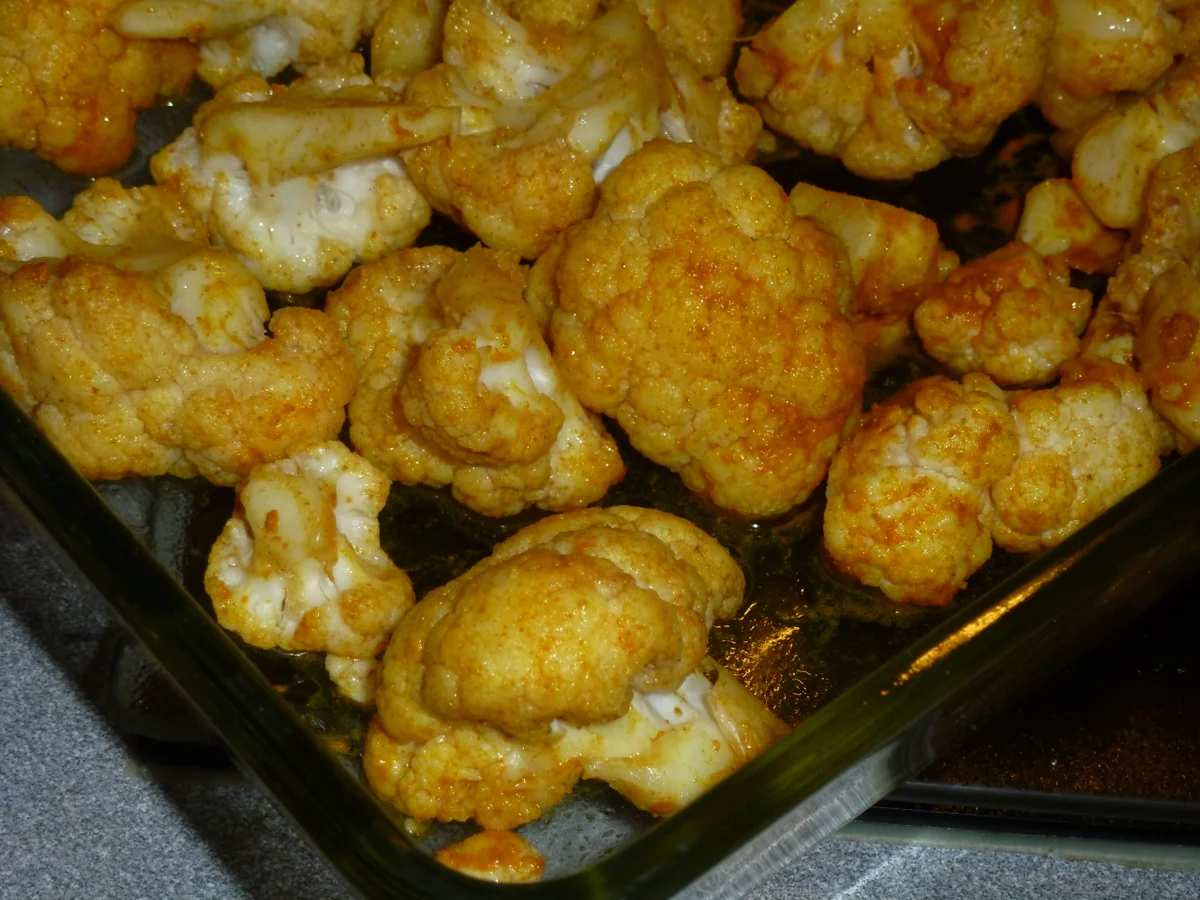 Gebackener Blumenkohl mit Kreuzkümmel, Kurkuma & Zitrone - Rezept - Bild Nr. 1638