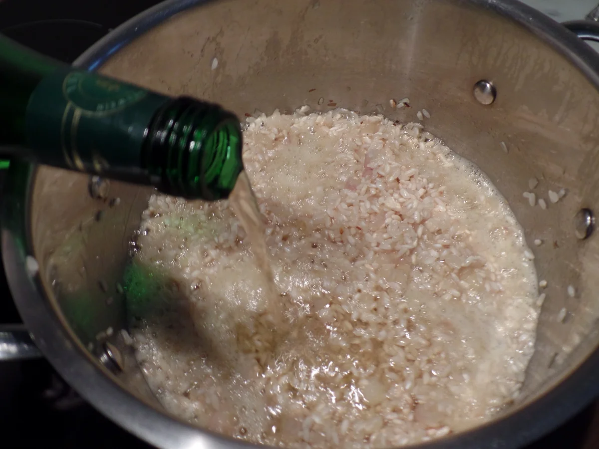 Rinderhüftsteak mit Gorgonzola -Kürbis-Risotto - Rezept - Bild Nr. 1614