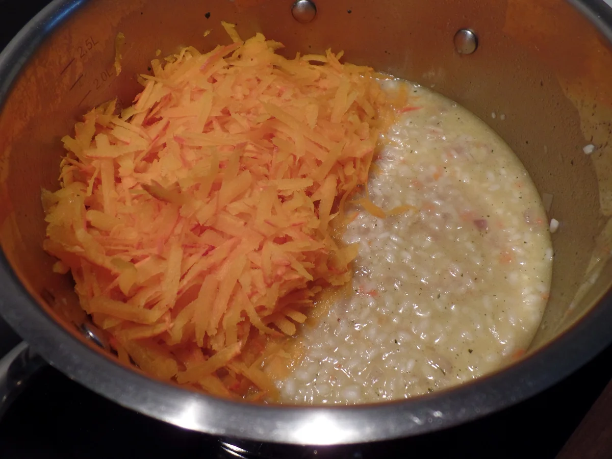 Rinderhüftsteak mit Gorgonzola -Kürbis-Risotto - Rezept - Bild Nr. 1618