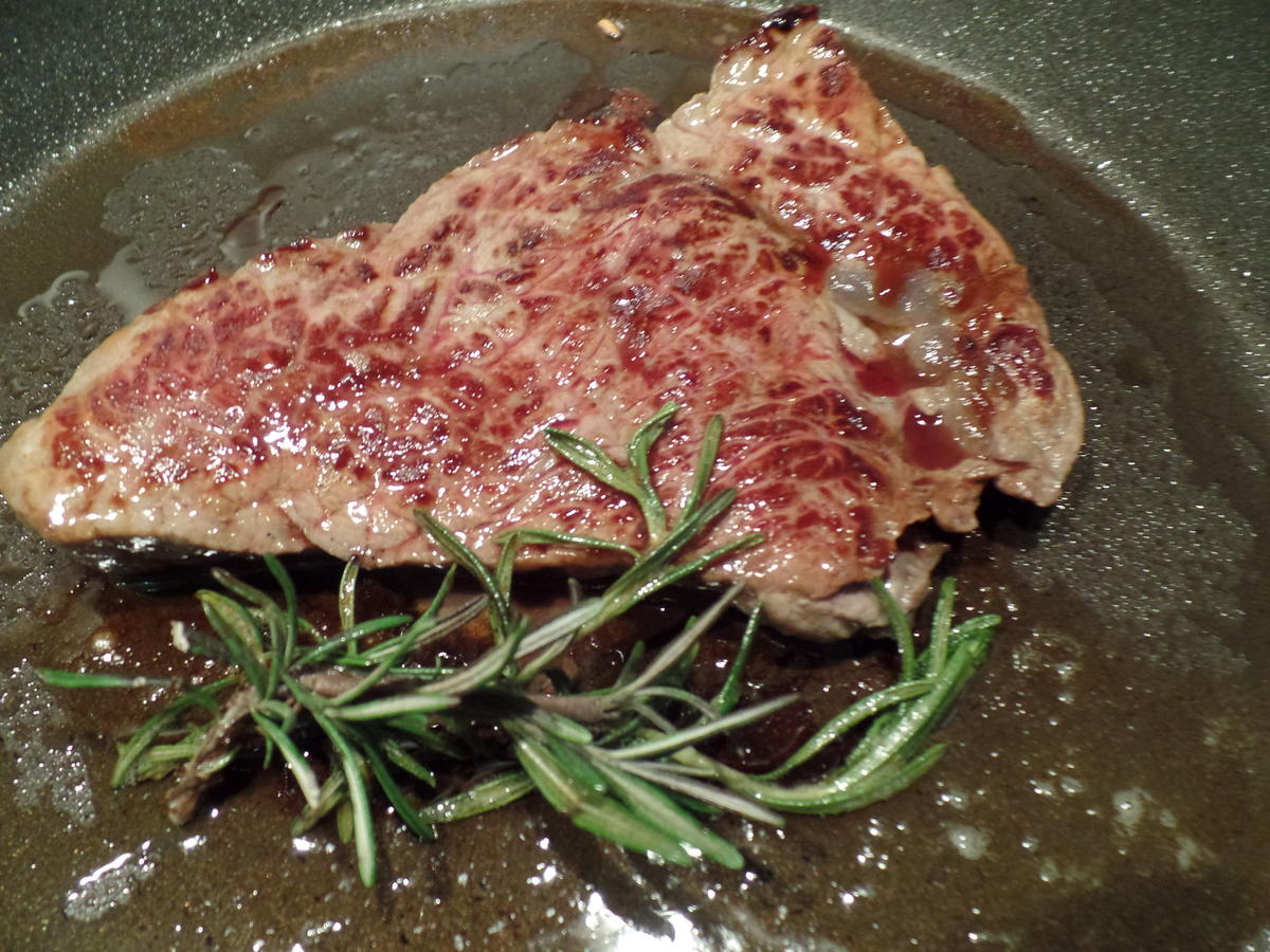 Rinderhüftsteak mit Gorgonzola -Kürbis-Risotto - Rezept - kochbar.de