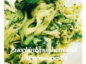 BiNe` S ZUCCHINISPAGHETTI MIT AVOCADOPESTO - Rezept - Bild Nr. 1624