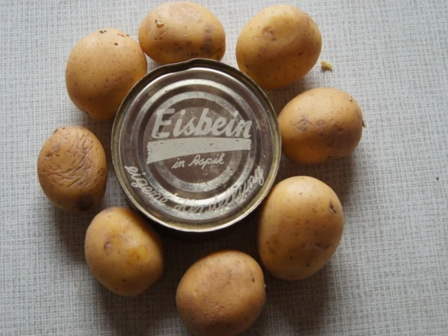 Pellkartoffeln mit Eisbein in Aspik - Rezept - Bild Nr. 1637