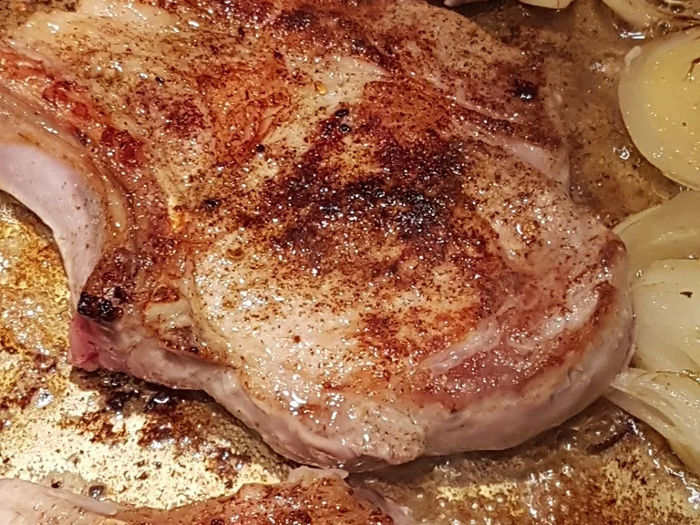 Rezept: Mangalic(tz)a Kottelet ist vom Wollschwein à la Biggi Bild Nr. 6 Mangalic(tz)a Kottelet ist vom Wollschwein à la Biggi - Rezept - Bild Nr. 6