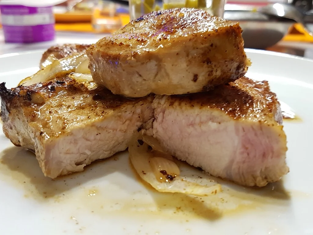 Rezept: Mangalic(tz)a Kottelet ist vom Wollschwein à la Biggi Bild Nr. 8 Mangalic(tz)a Kottelet ist vom Wollschwein à la Biggi - Rezept - Bild Nr. 8