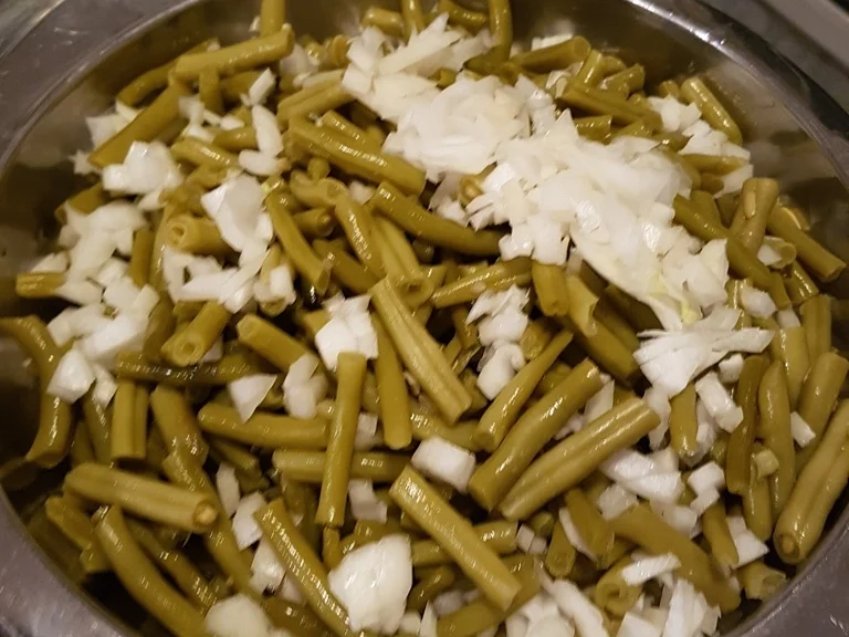 Einfacher grüner Bohnensalat - Rezept - Bild Nr. 6