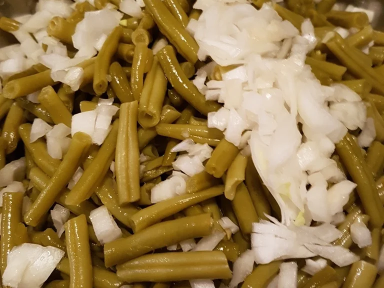 Einfacher grüner Bohnensalat - Rezept - Bild Nr. 7