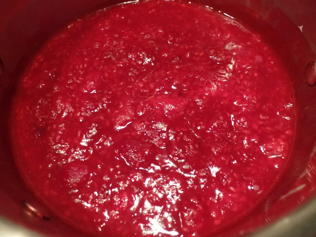 Panna cotta mit Himbeerkompott - Rezept - Bild Nr. 1641