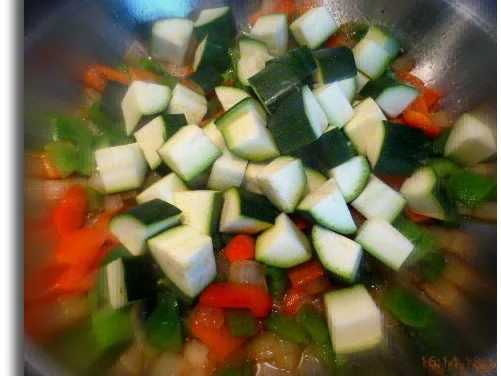 Hähnchenbrust mit Pisto Manchego - Rezept - Bild Nr. 1640