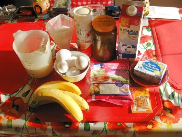 Bananen-Mandel-Kuchen - Rezept - Bild Nr. 1663