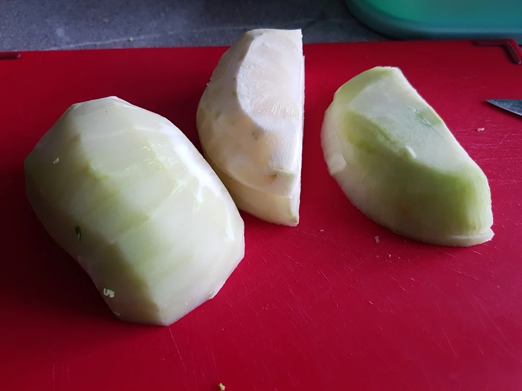 Kartoffelturm mit weissem Gemüse - Rezept - Bild Nr. 1638