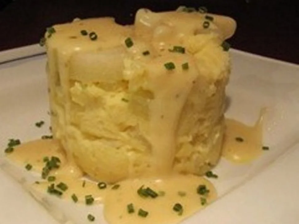 Kartoffelturm mit weissem Gemüse - Rezept - Bild Nr. 1641