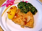 Panierter Seelachs mit Blattspinat - Rezept - Bild Nr. 1649