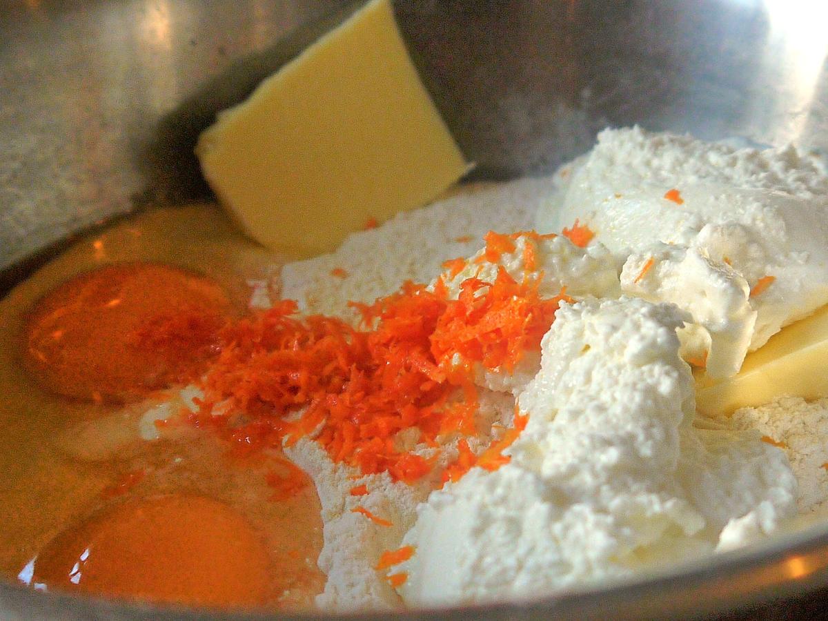 Quark Orangen Nudeln - einfach - 401 kcal/100g