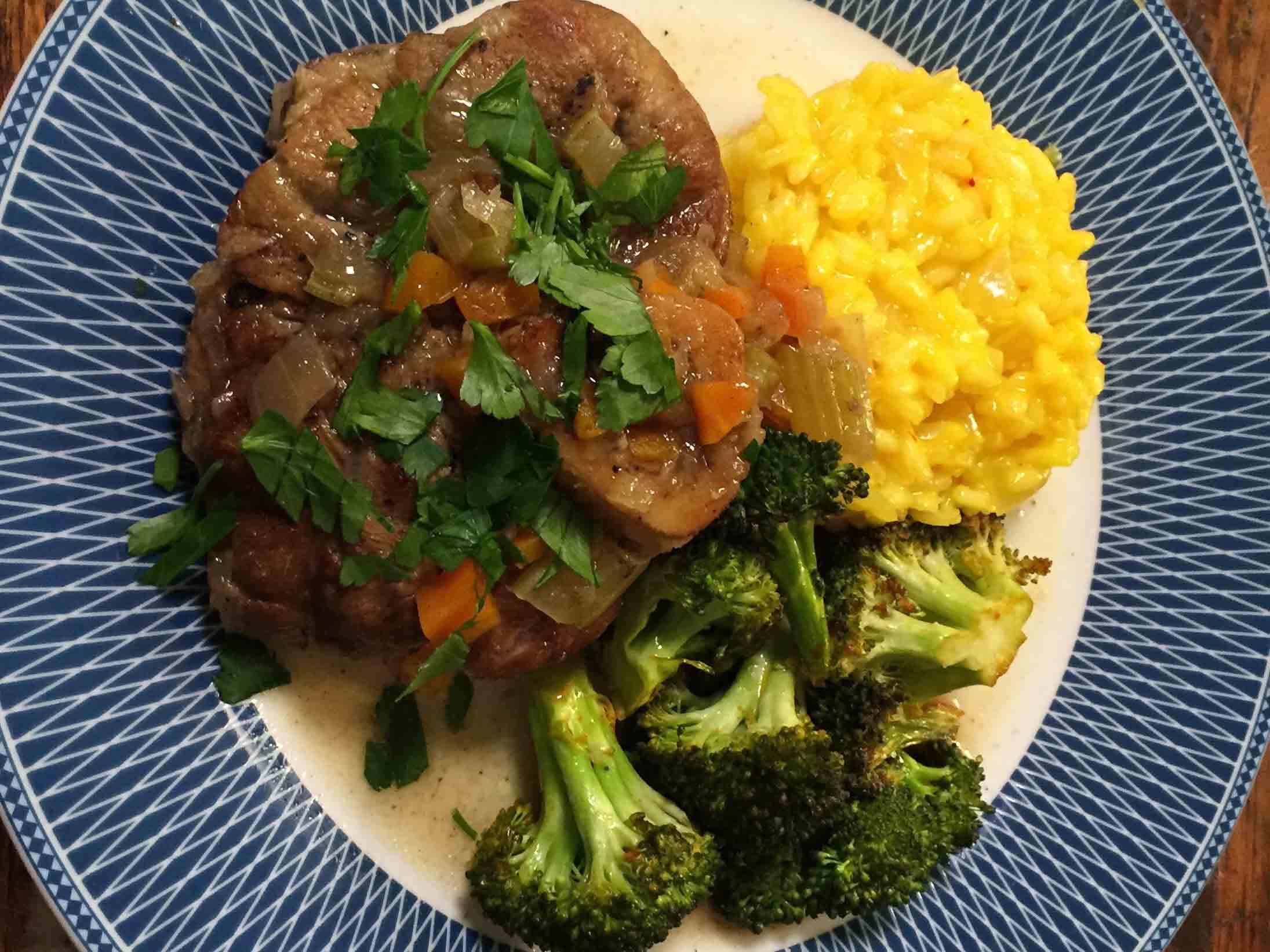 Bilder für Ossobuco an Safranrisotto Rezept