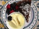 Torta Caprese mit Ingwer-Eis - Rezept - Bild Nr. 2