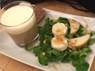 Cappuccino von der Maroni mit gratiniertem Ziegenkäse und Walnussbrot - Rezept - Bild Nr. 2
