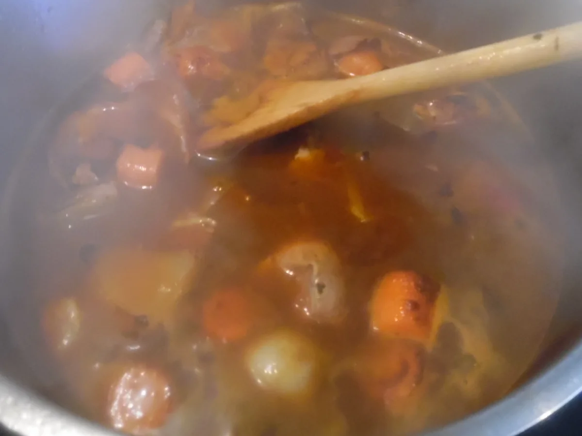 Schweinshaxe gegrillt, mit dunkler Soße - Rezept - Bild Nr. 1674