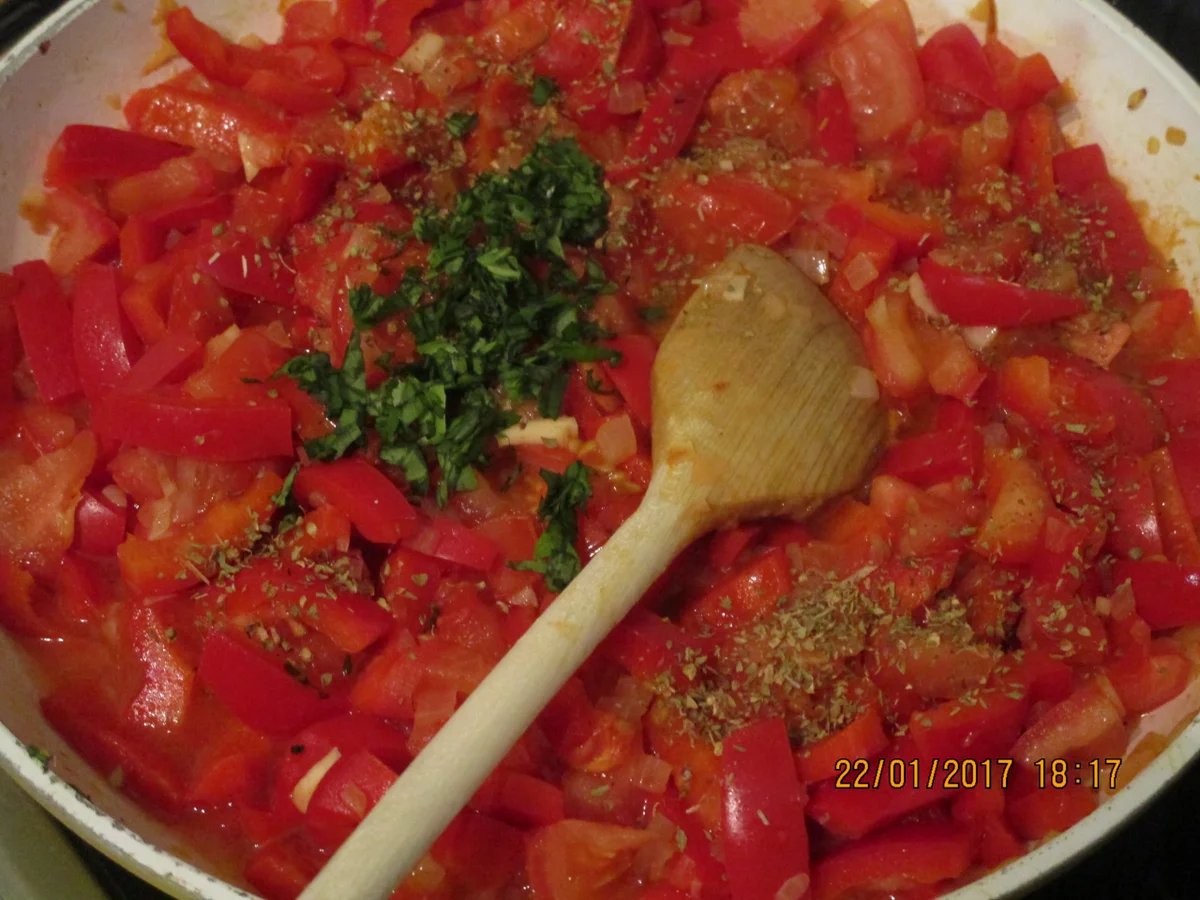 Rezept: Auflauf: Fisch auf italienische Art Bild Nr. 1684 Auflauf: Fisch auf italienische Art - Rezept - Bild Nr. 1684