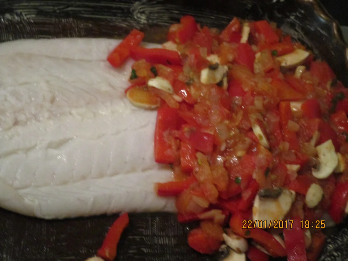 Rezept: Auflauf: Fisch auf italienische Art Bild Nr. 1689 Auflauf: Fisch auf italienische Art - Rezept - Bild Nr. 1689