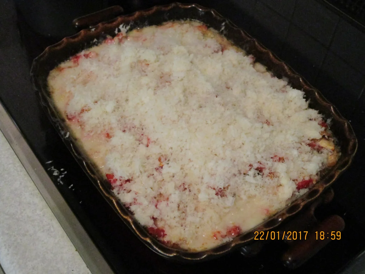 Rezept: Auflauf: Fisch auf italienische Art Bild Nr. 1694 Auflauf: Fisch auf italienische Art - Rezept - Bild Nr. 1694