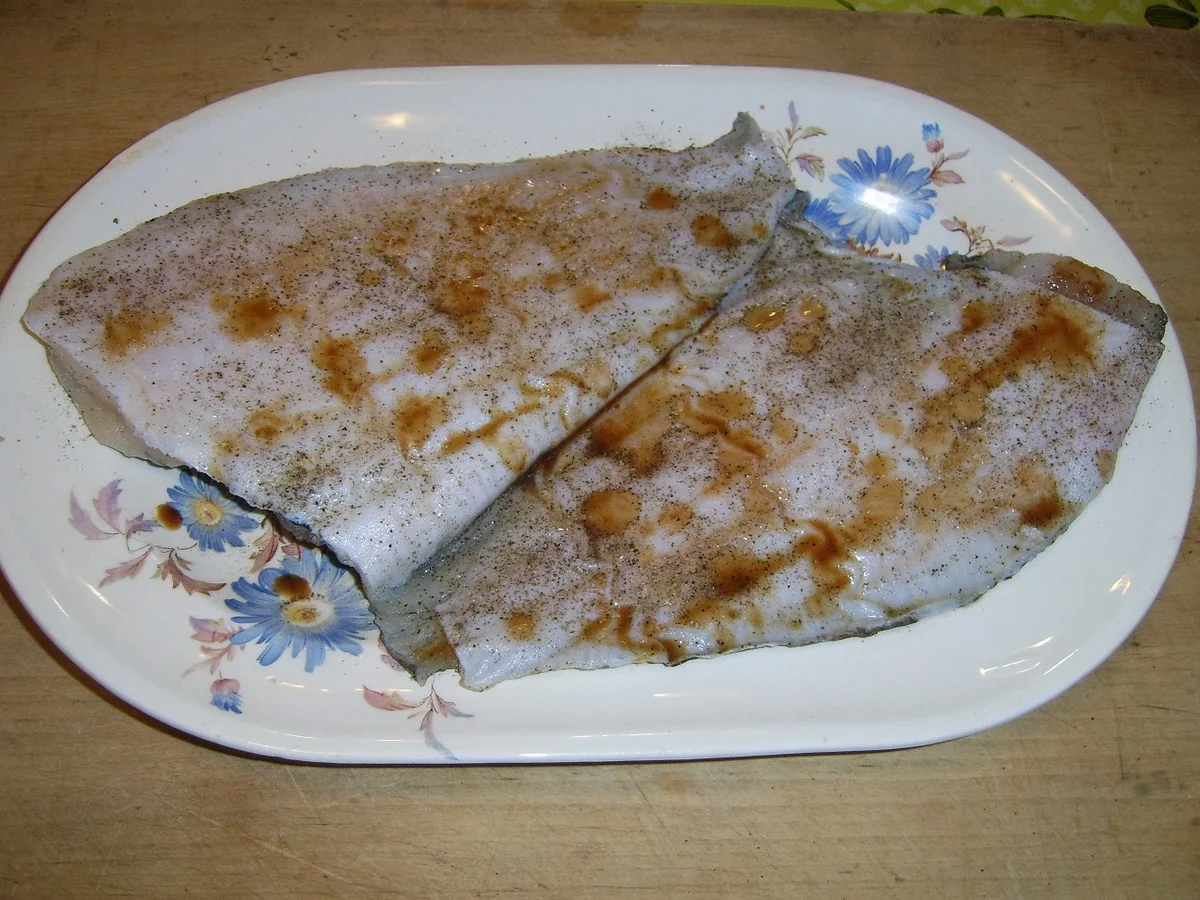 Rezept: Scholle in Bierteig an Senfsauce Bild Nr. 1671 Scholle in Bierteig an Senfsauce - Rezept - Bild Nr. 1671