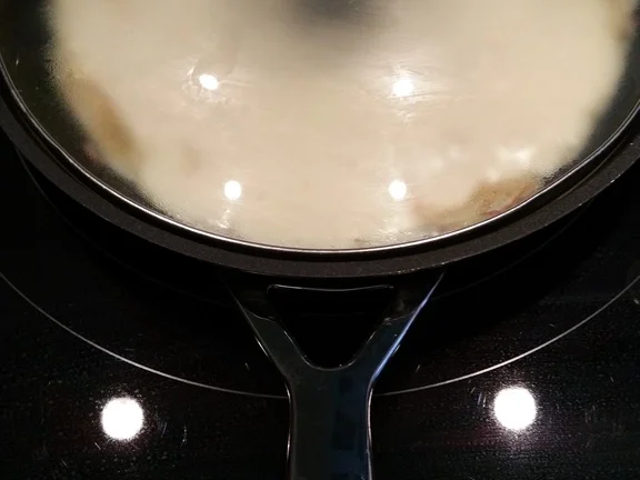 Pfannkuchen  "Grundrezept" heute mit Apfelspaghetti gepimpt - Rezept - Bild Nr. 1677