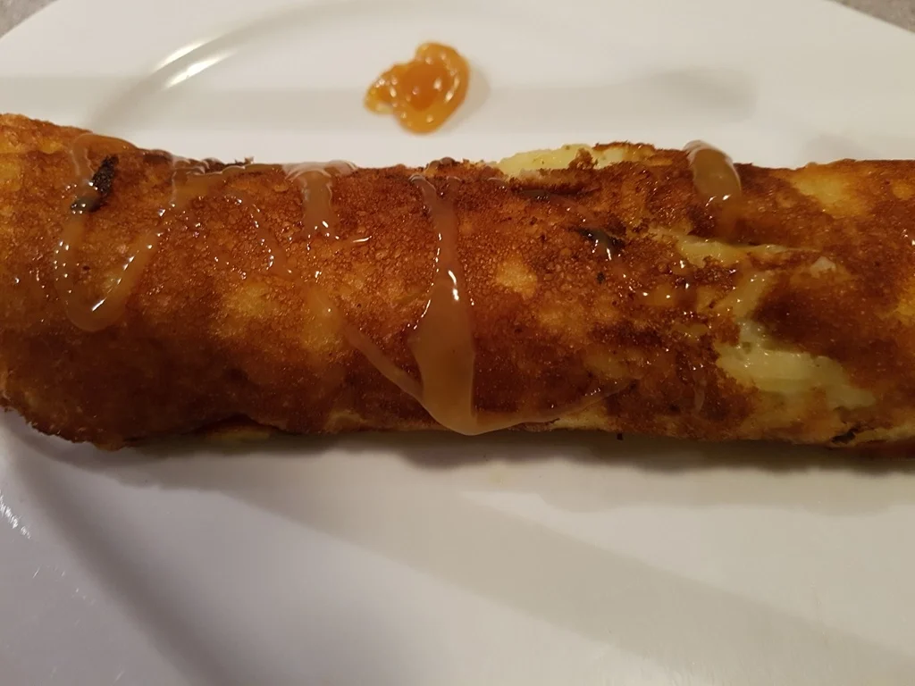 Pfannkuchen  "Grundrezept" heute mit Apfelspaghetti gepimpt - Rezept - Bild Nr. 1678