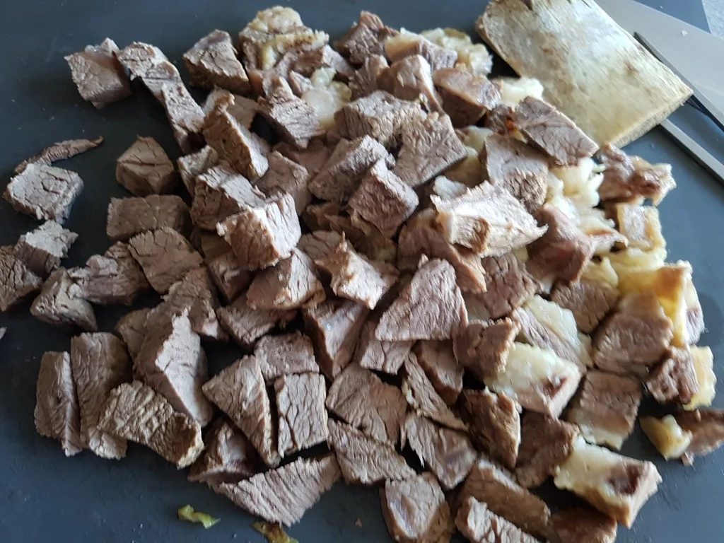 Gemüsesuppe (und kräftig Fleisch dabei) - Rezept - Bild Nr. 1678