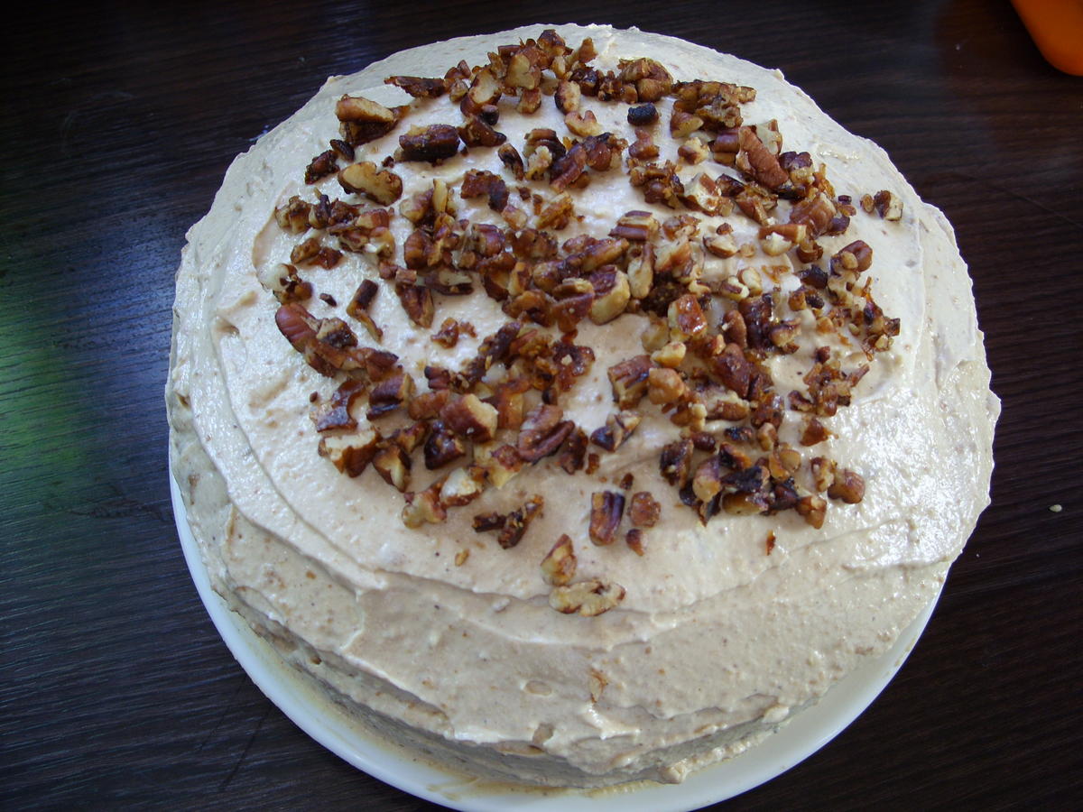 Apfeltorte mit Zimt Frosting - einfach - von kuechenschelle