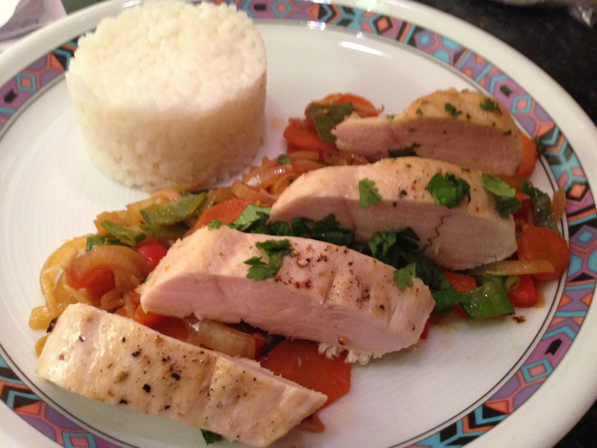 Zitronengras Hähnchen - Rezept - Bild Nr. 1676