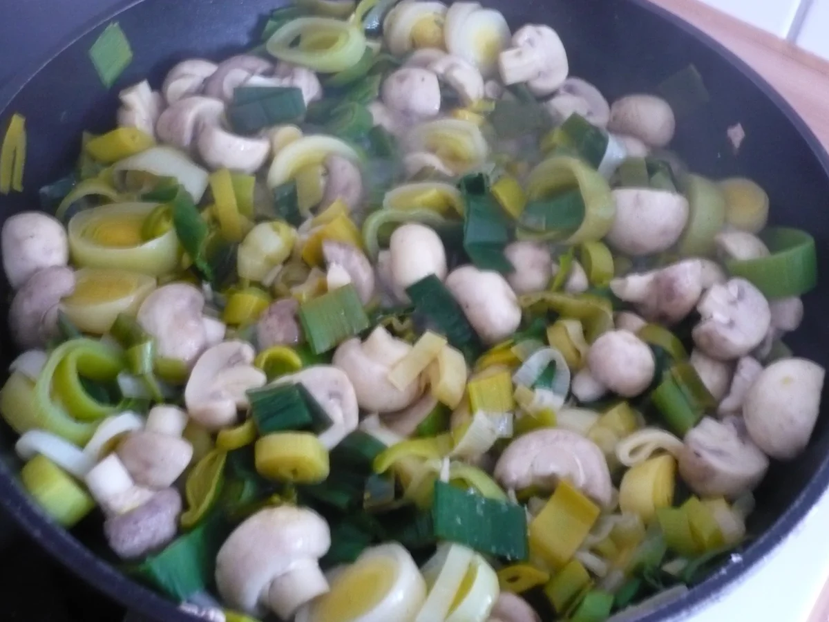 Champignon - Lauch - Pfanne - Rezept - Bild Nr. 1681
