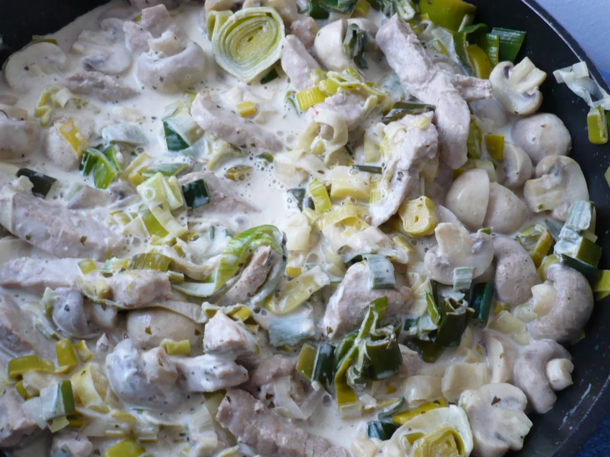 Champignon - Lauch - Pfanne - Rezept - Bild Nr. 1682