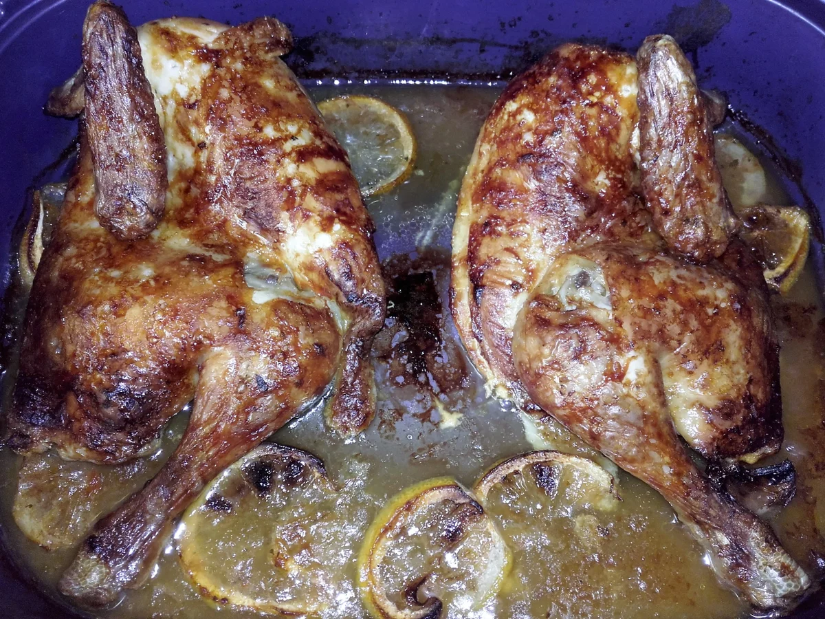 Brathähnchen mit Zitrone, Knobi und Piri-Piri - Rezept - Bild Nr. 1678