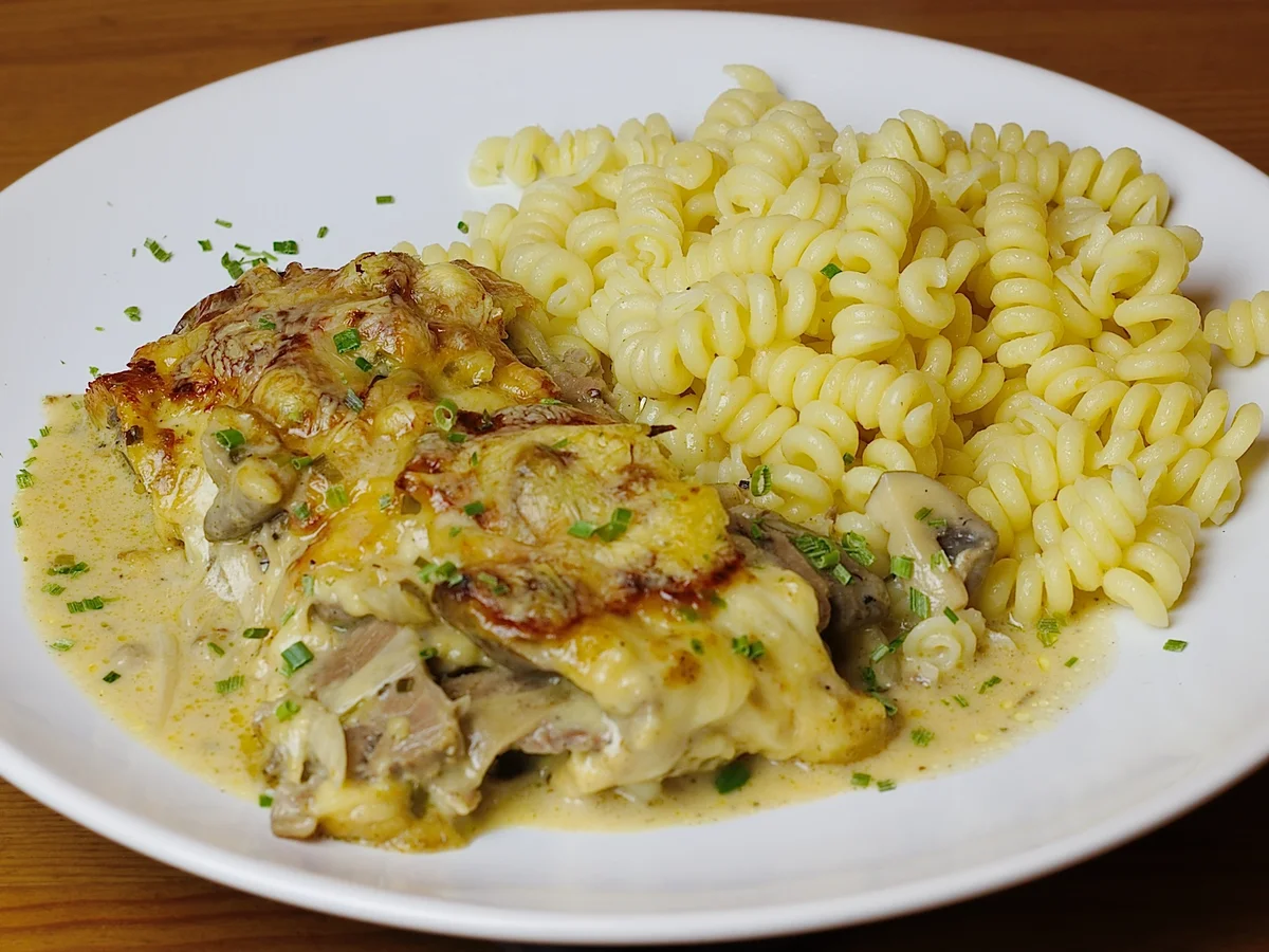 Rezept: Überbackenes Schicht-Fleisch Bild Nr. 1689 Überbackenes Schicht-Fleisch - Rezept - Bild Nr. 1689