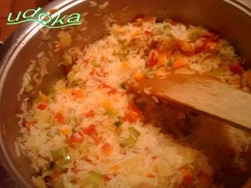 Rezept: Chinesisch- Gekochter-Gemüsereis Bild Nr. 2 Chinesisch- Gekochter-Gemüsereis - Rezept - Bild Nr. 2