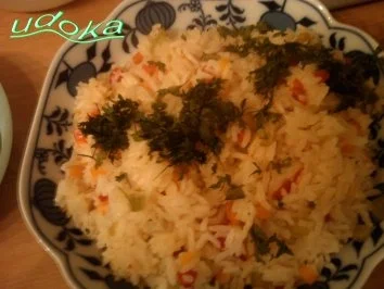 Rezept: Chinesisch- Gekochter-Gemüsereis Bild Nr. 4 Chinesisch- Gekochter-Gemüsereis - Rezept - Bild Nr. 4