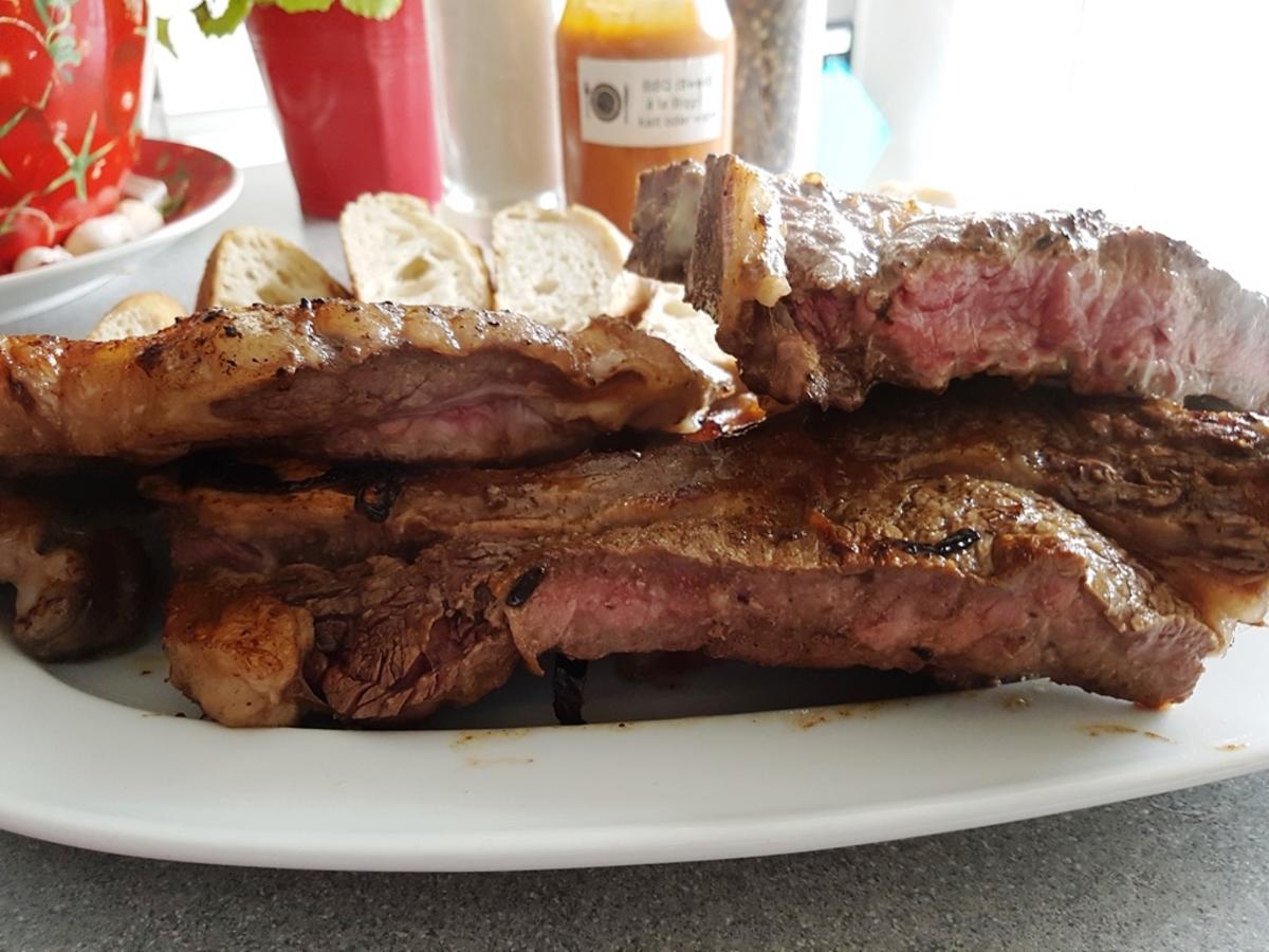 Bilder für Fleisch / Rind = CLUB Steak à la Biggi - Rezept